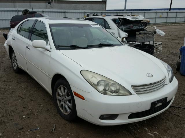 JTHBF30G325033827 - 2002 LEXUS ES 300 WHITE photo 1