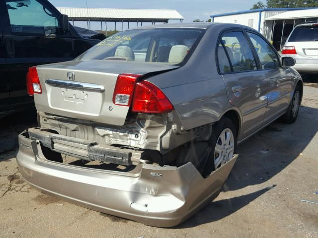 2HGES267X3H552414 - 2003 HONDA CIVIC SILVER photo 4