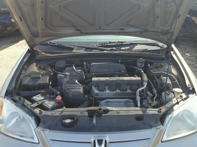 2HGES267X3H552414 - 2003 HONDA CIVIC SILVER photo 7