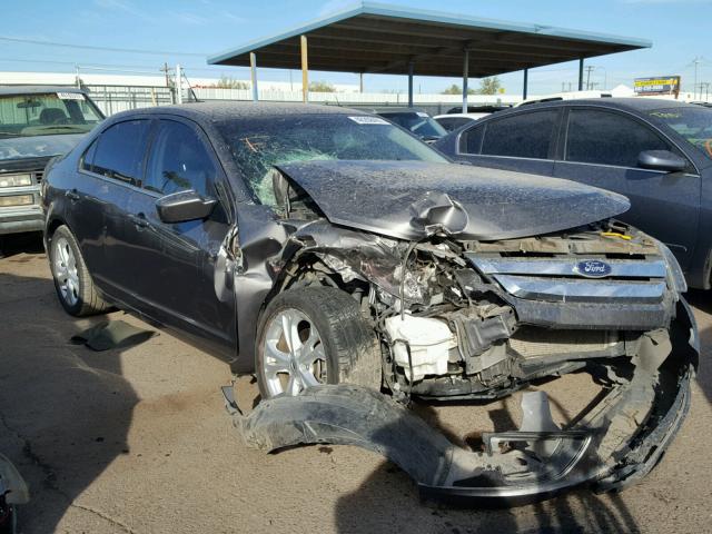 3FAHP0HA8CR291532 - 2012 FORD FUSION SE GRAY photo 1