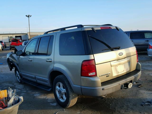 1FMZU73E42ZB40896 - 2002 FORD EXPLORER TAN photo 3