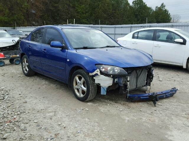 JM1BK32F271773580 - 2007 MAZDA 3 I BLUE photo 1