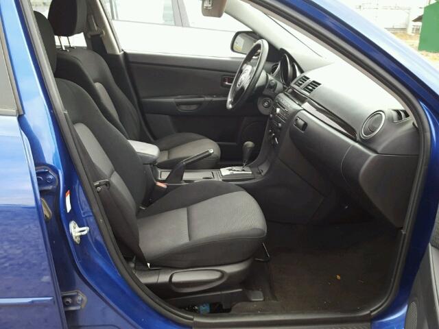 JM1BK32F271773580 - 2007 MAZDA 3 I BLUE photo 5