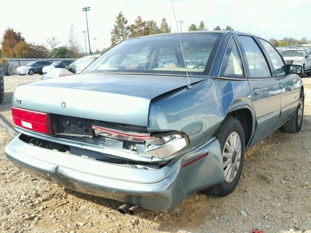 2G4WB52K6T1499441 - 1996 BUICK REGAL CUST GREEN photo 4