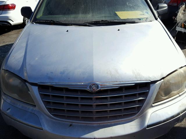 2C8GF68454R646281 - 2004 CHRYSLER PACIFICA SILVER photo 7