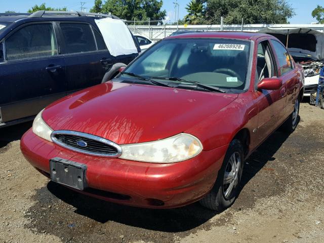 3FAFP65L6WM130369 - 1998 FORD CONTOUR BA RED photo 2