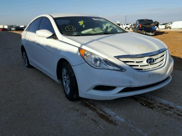 5NPEB4AC9CH351531 - 2012 HYUNDAI SONATA GLS WHITE photo 1