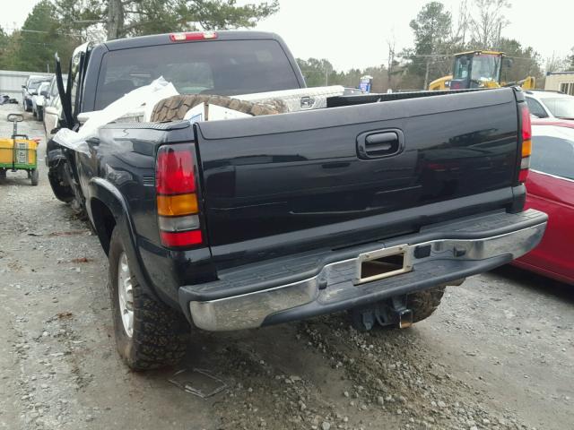 1GTHK29D66E273048 - 2006 GMC SIERRA K25 BLACK photo 3