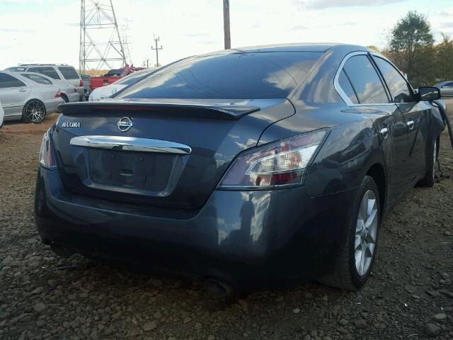 1N4AA51E19C861164 - 2009 NISSAN MAXIMA S GRAY photo 4