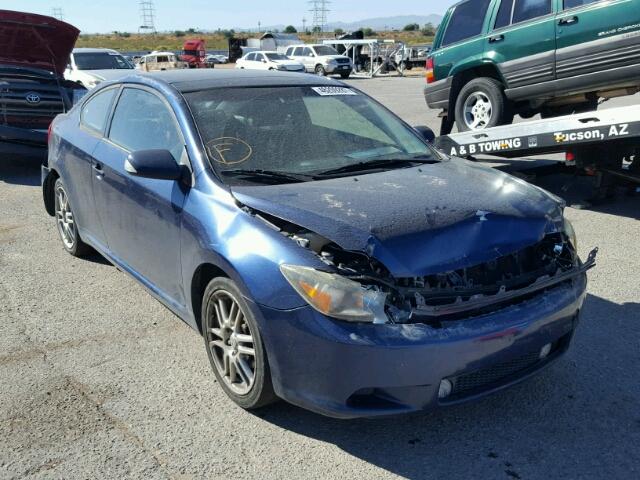 JTKDE167250039878 - 2005 TOYOTA SCION TC BLUE photo 1