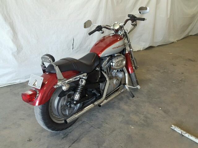 1HD4CJM1X5K416908 - 2005 HARLEY-DAVIDSON XL883 C RED photo 4