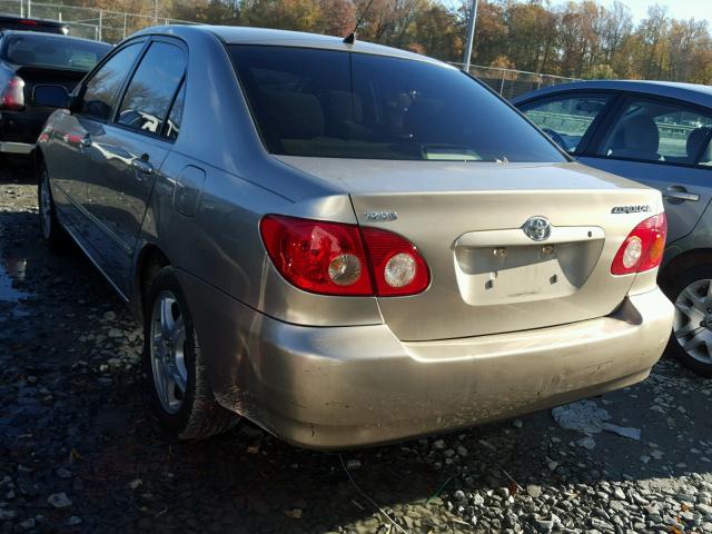 1NXBR32E35Z371934 - 2005 TOYOTA COROLLA BROWN photo 3