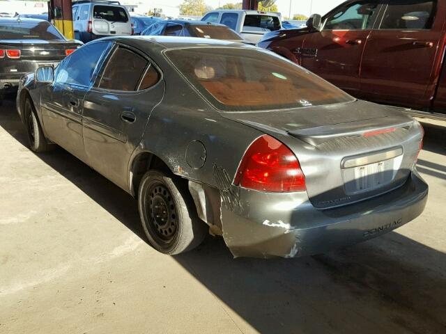 2G2WP522351190233 - 2005 PONTIAC GRAND PRIX GRAY photo 3