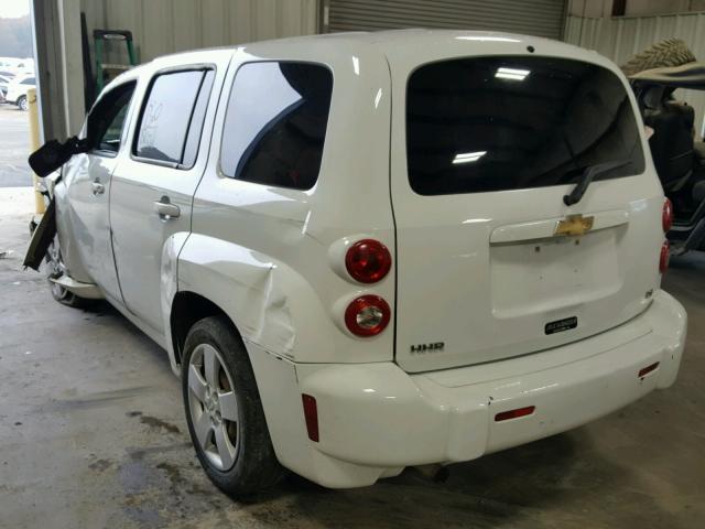 3GNDA13DX8S638772 - 2008 CHEVROLET HHR LS WHITE photo 3