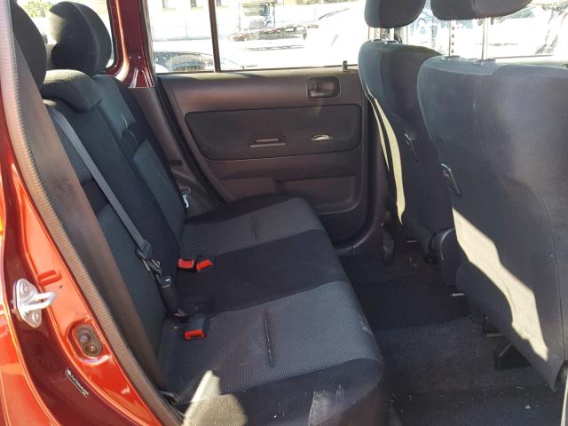 JTLKT324X64064599 - 2006 TOYOTA SCION XB Бордовый фото 6