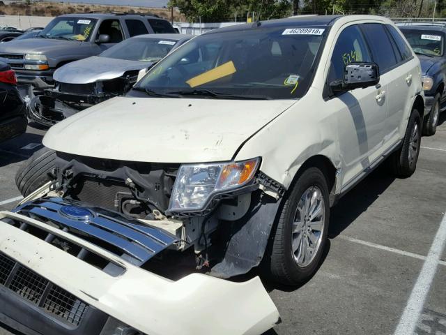 2FMDK49C37BB17091 - 2007 FORD EDGE SEL P CREAM photo 2