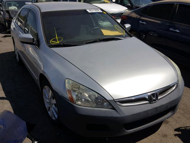 1HGCM66447A012155 - 2007 HONDA ACCORD SE SILVER photo 1