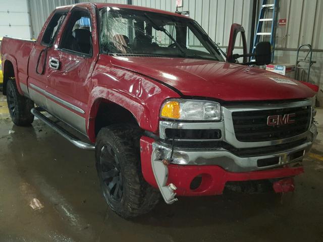 2GTEK19T431134862 - 2003 GMC NEW SIERRA RED photo 1