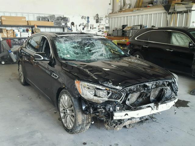 KNALW4D47F6021754 - 2015 KIA K900 BLACK photo 1