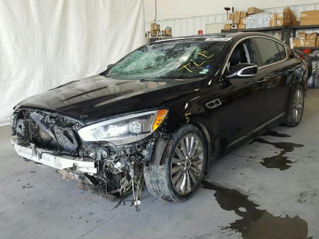 KNALW4D47F6021754 - 2015 KIA K900 BLACK photo 2