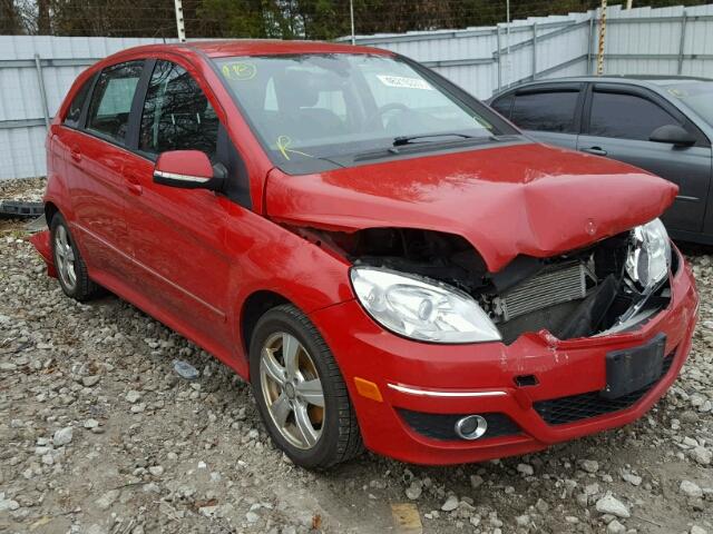 WDDFH3DB8AJ578297 - 2010 MERCEDES-BENZ B200 RED photo 1