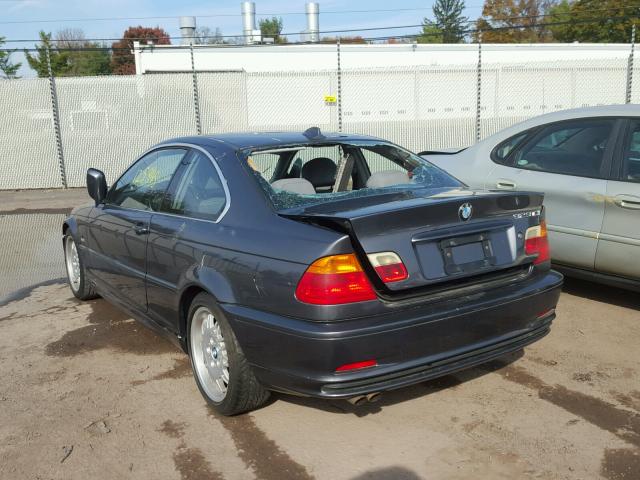 WBABM3342YJN84191 - 2000 BMW 323 CI GRAY photo 3