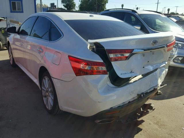 4T1BK1EB1DU033425 - 2013 TOYOTA AVALON BAS WHITE photo 3
