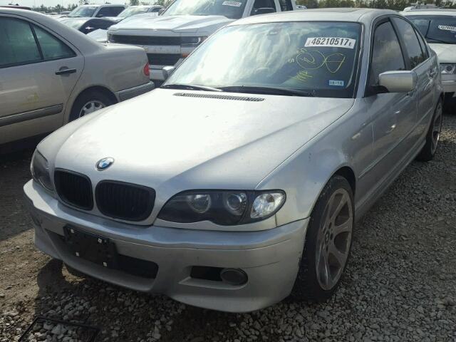 WBAEV53494KM05624 - 2004 BMW 330 I SILVER photo 2