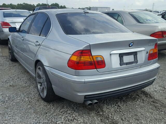 WBAEV53494KM05624 - 2004 BMW 330 I SILVER photo 3