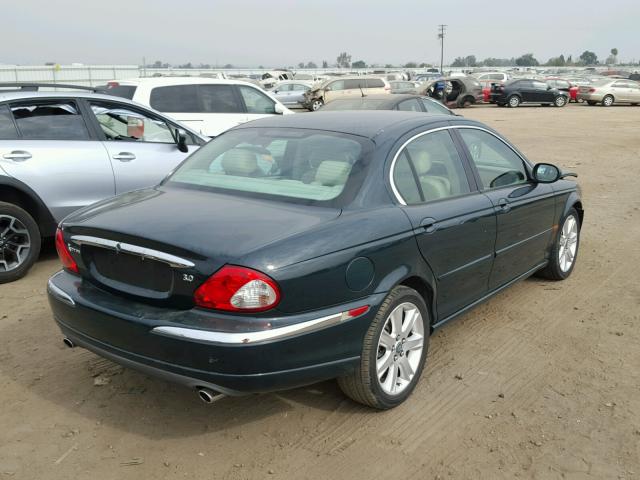 SAJEA51CX3WC88365 - 2003 JAGUAR X-TYPE 3.0 GREEN photo 4