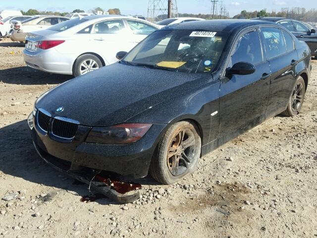 WBAVA33528KX88952 - 2008 BMW 328 I BLACK photo 9