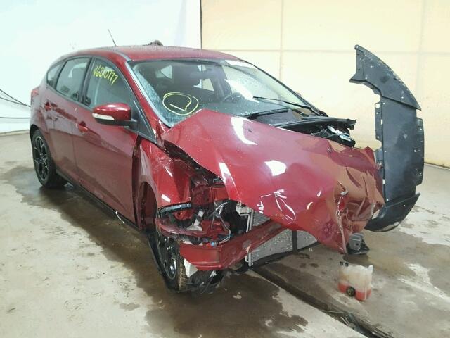 1FADP3K20EL275814 - 2014 FORD FOCUS SE MAROON photo 1