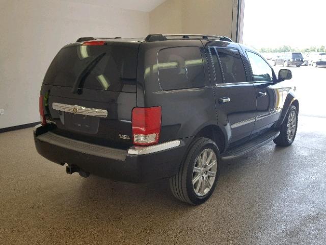 1A8HX58227F566887 - 2007 CHRYSLER ASPEN LIMI BLACK photo 4