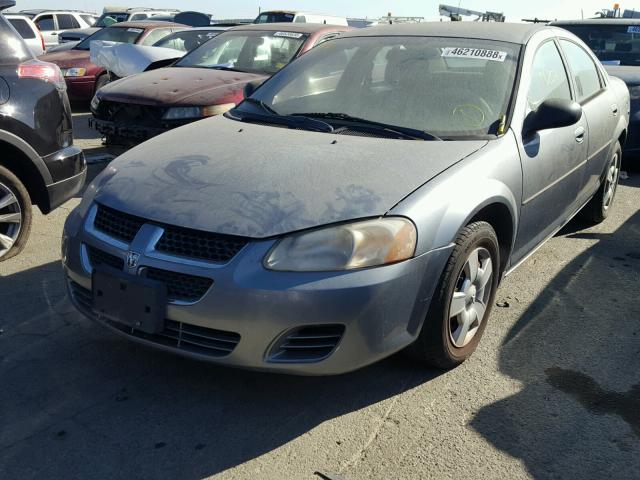 1B3EL46X56N224810 - 2006 DODGE STRATUS SX SILVER photo 2