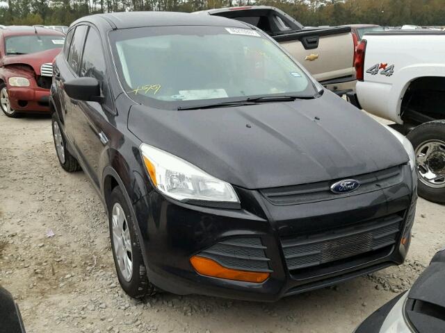 1FMCU0F72DUC34379 - 2013 FORD ESCAPE S BLACK photo 1