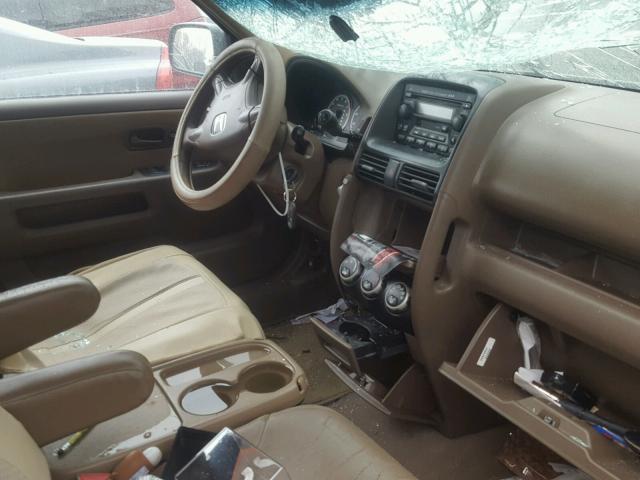 SHSRD78883U115118 - 2003 HONDA CR-V EX მწვანე ფოტო 5