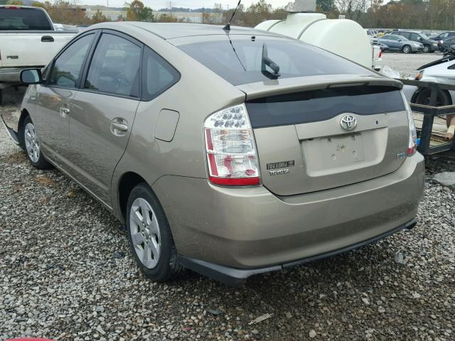 JTDKB20U483399913 - 2008 TOYOTA PRIUS GOLD photo 3