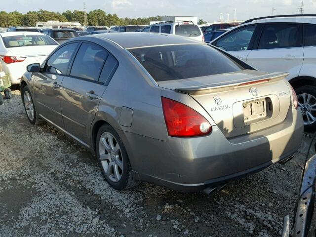 1N4BA41E97C821409 - 2007 NISSAN MAXIMA GRAY photo 3