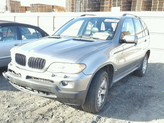 5UXFA135X5LY12575 - 2005 BMW X5 3.0I CHARCOAL photo 2