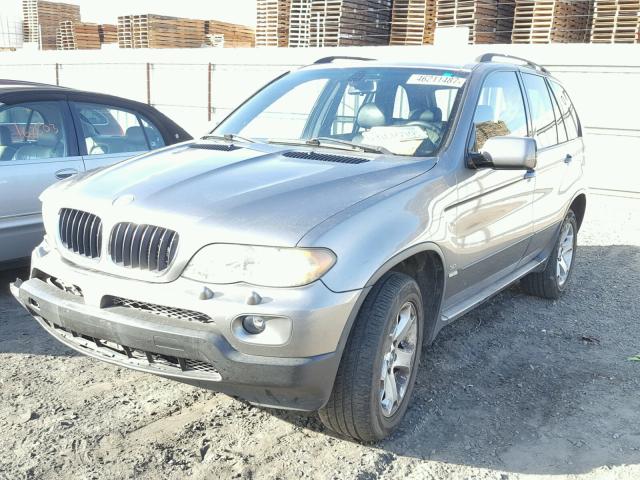 5UXFA135X5LY12575 - 2005 BMW X5 3.0I CHARCOAL photo 2