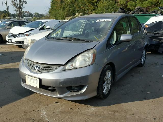 JHMGE88449S006017 - 2009 HONDA FIT SPORT SILVER photo 2