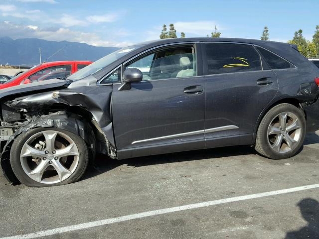 4T3ZK3BB8CU048203 - 2012 TOYOTA VENZA LE CHARCOAL photo 9