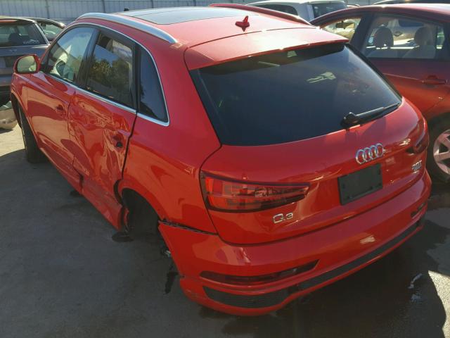 WA1GFCFS0GR006565 - 2016 AUDI Q3 PRESTIG RED photo 3