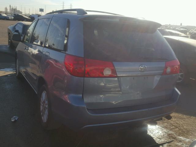 5TDZA23C16S387850 - 2006 TOYOTA SIENNA CE BLUE photo 3