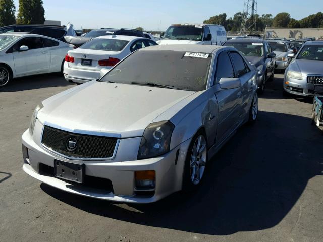 1G6DN56S350136867 - 2005 CADILLAC CTS-V SILVER photo 2