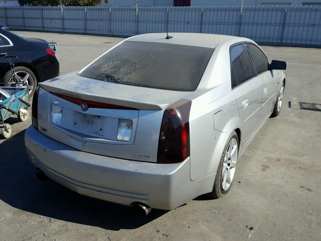 1G6DN56S350136867 - 2005 CADILLAC CTS-V SILVER photo 4