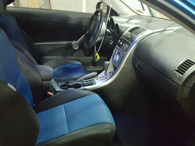 JTKDE3B74A0315117 - 2010 TOYOTA SCION TC 蓝色 照片 5