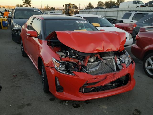 JTKJF5C73E3085293 - 2014 TOYOTA SCION TC წითელი ფოტო 1