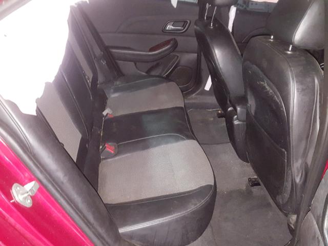 1G11D5RR9DF118390 - 2013 CHEVROLET MALIBU 1LT MAROON photo 6