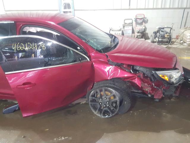 1G11D5RR9DF118390 - 2013 CHEVROLET MALIBU 1LT MAROON photo 9